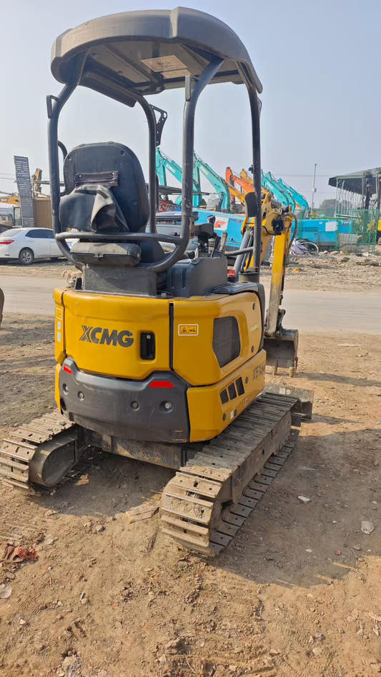 Used XCMG XE19U Excavator for Sale rear side view