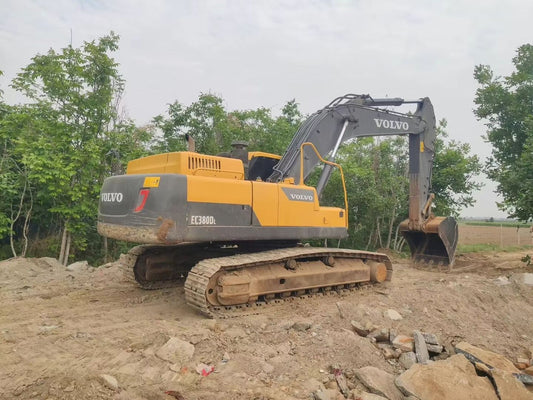 Used Volvo EC380DL Excavator for Sale rear side view