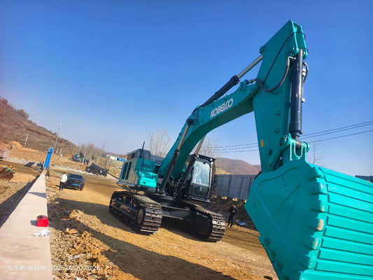 Used Kobelco SK550XD-11E Excavator for Sale rear side view