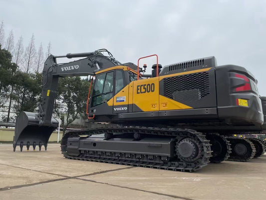 Used Volvo EC500 Excavator for Sale rear side view