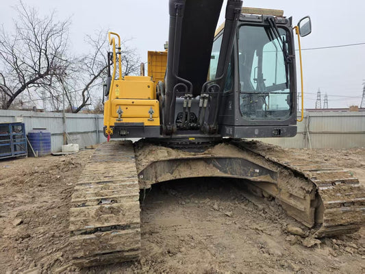 Used Volvo EC350DL Excavator for Sale rear side view