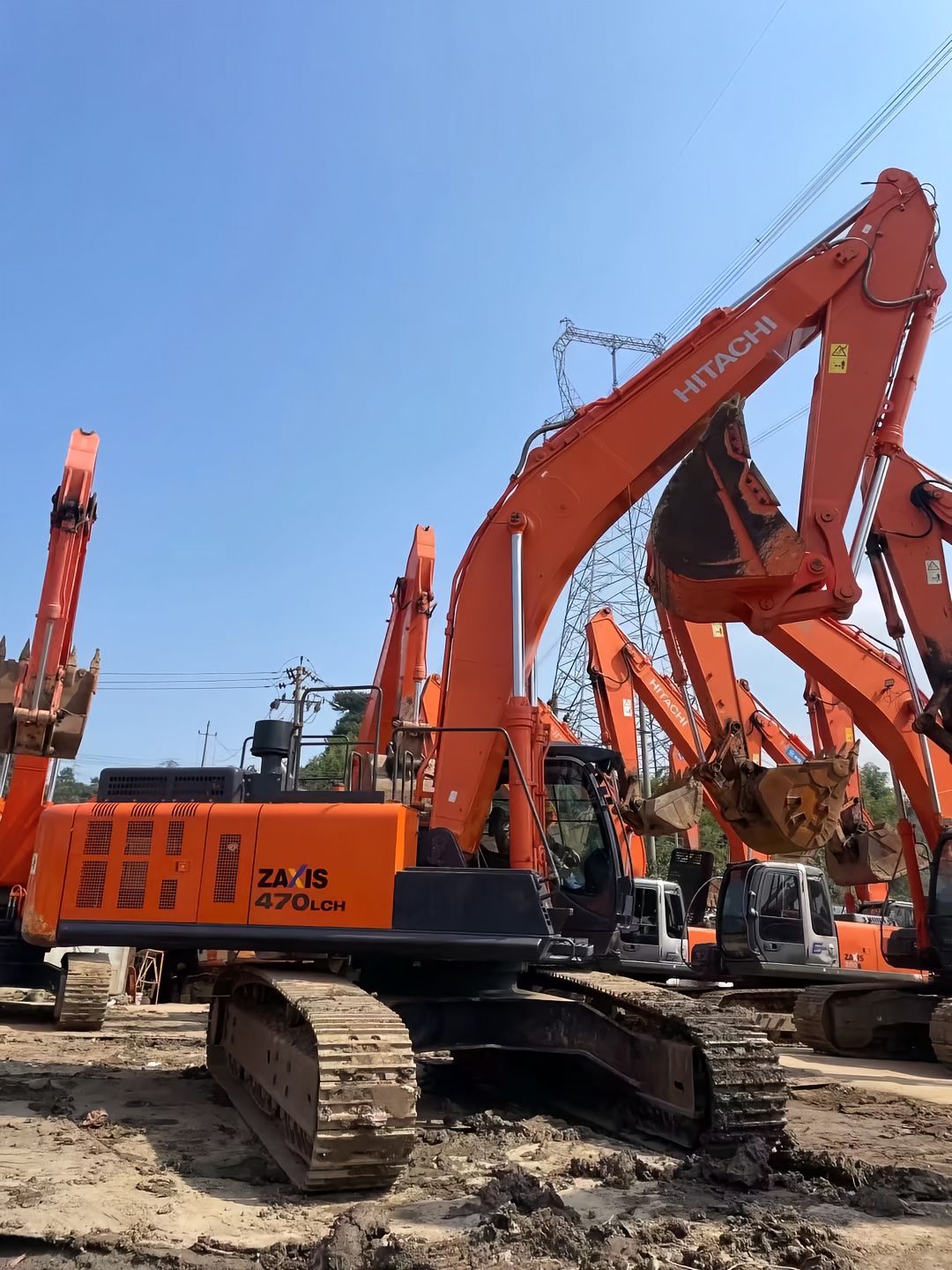 USED HITACHI ZX470LCH-5A