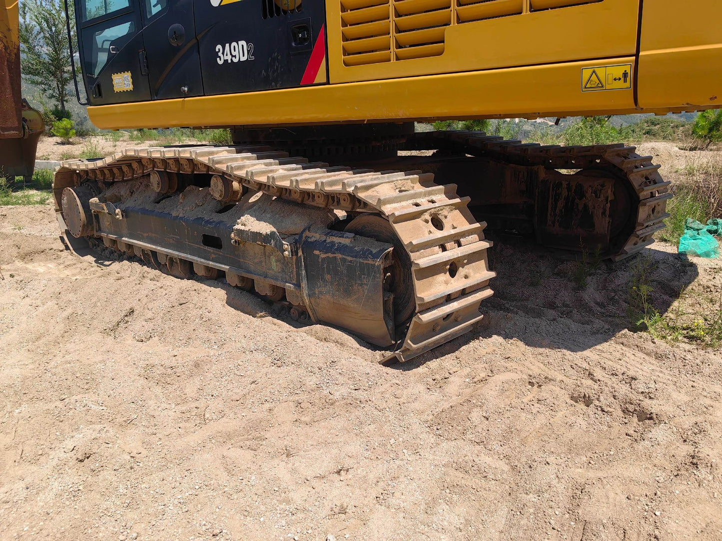 Used Caterpillar 349D2 Excavator for Sale detail view