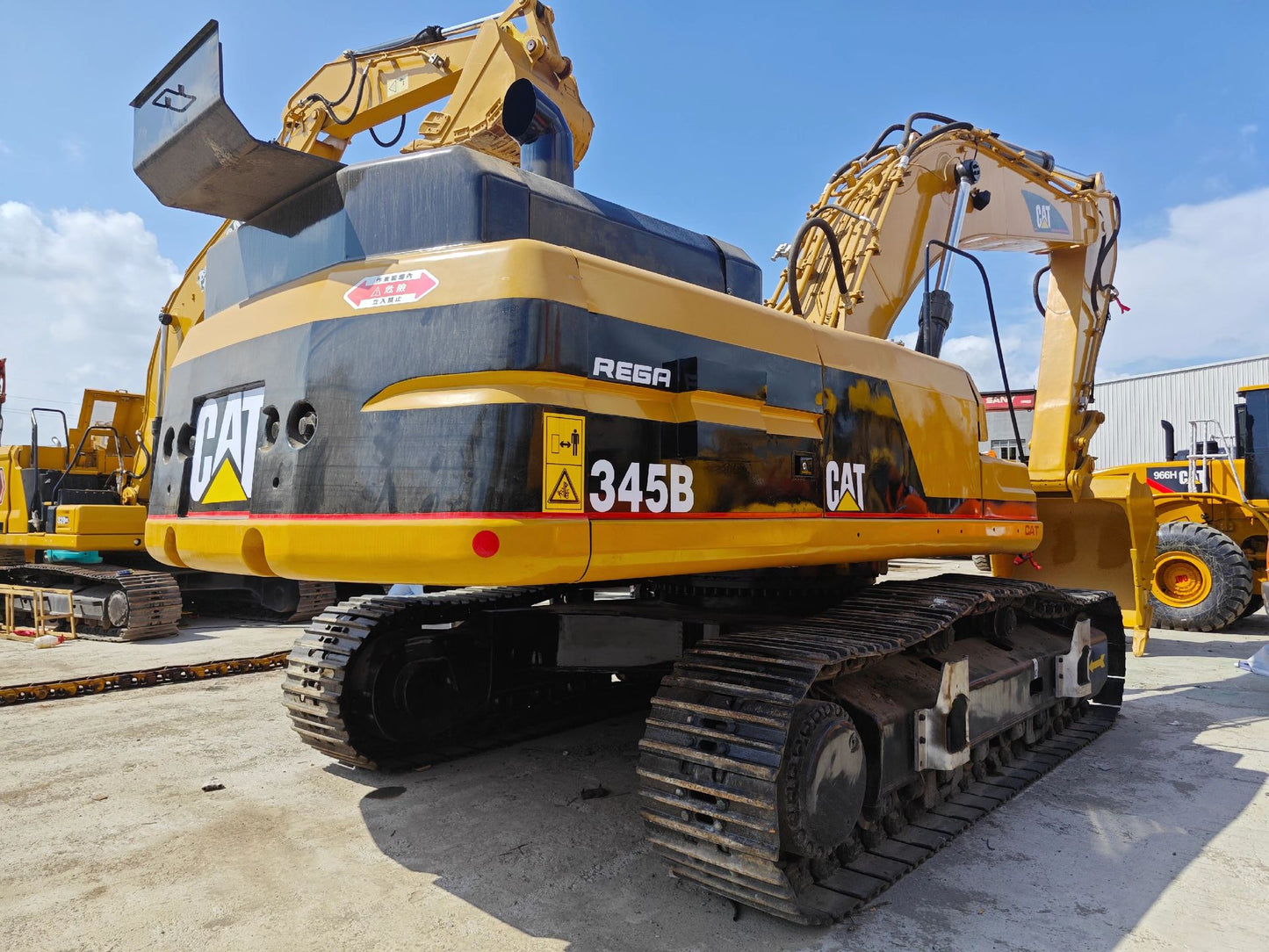 Used Caterpillar 345B Excavator for Sale detail view