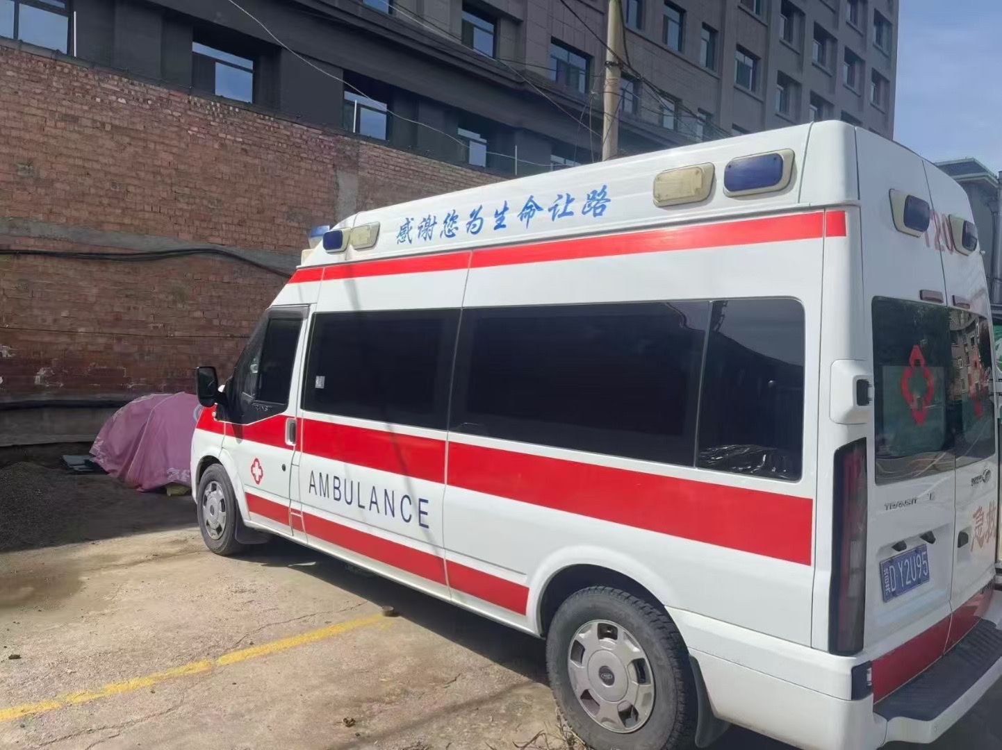 Used Ford Transit V348 High Roof Ambulance
