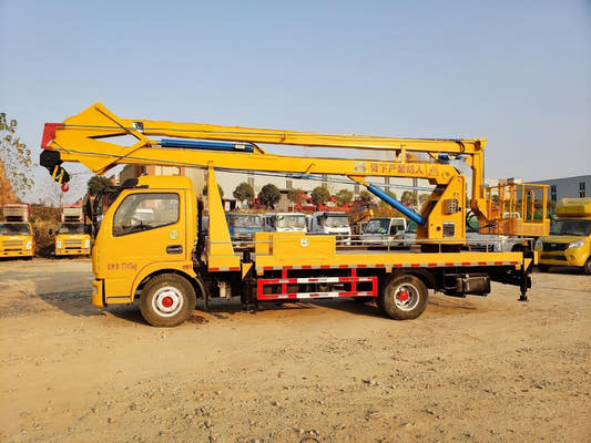 Used Dongfeng 18M ARTICULATED BOOM Aerial Work Platform Truck for Sale rear side view