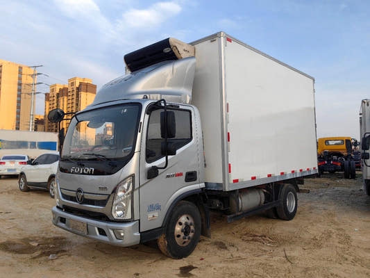Used Foton 143HP Refrigerated Truck for Sale rear side view