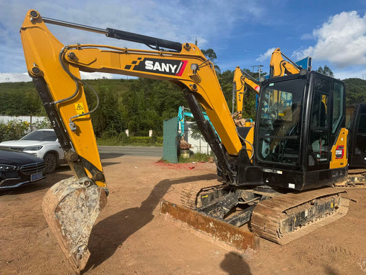 Used Sany SY55C Bulldozer for Sale rear side view