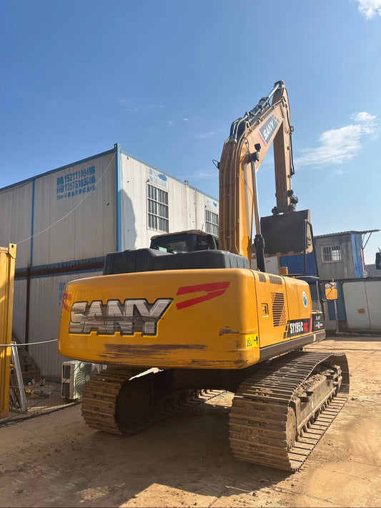 Used Sany SY195C Excavator for Sale rear side view