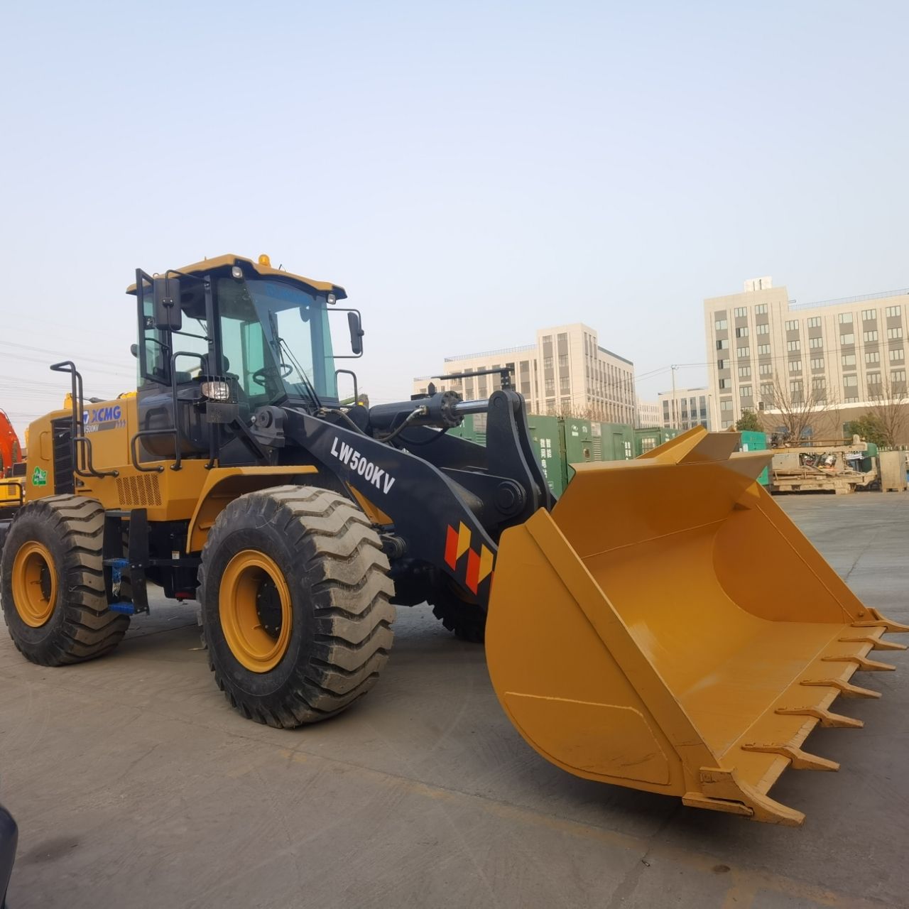 Used XCMG LW500KV Wheel Loader for Sale bucket and boom detail for sale