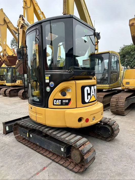 Used CAT 303E CR crawler excavator real inventory view 2