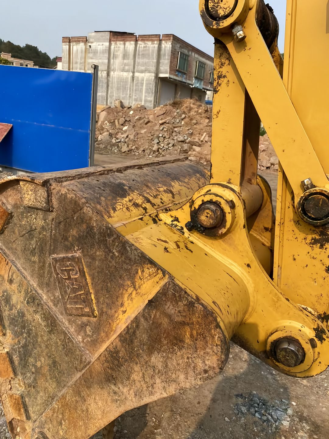 Used CAT 313D2GC crawler excavator real inventory view 7