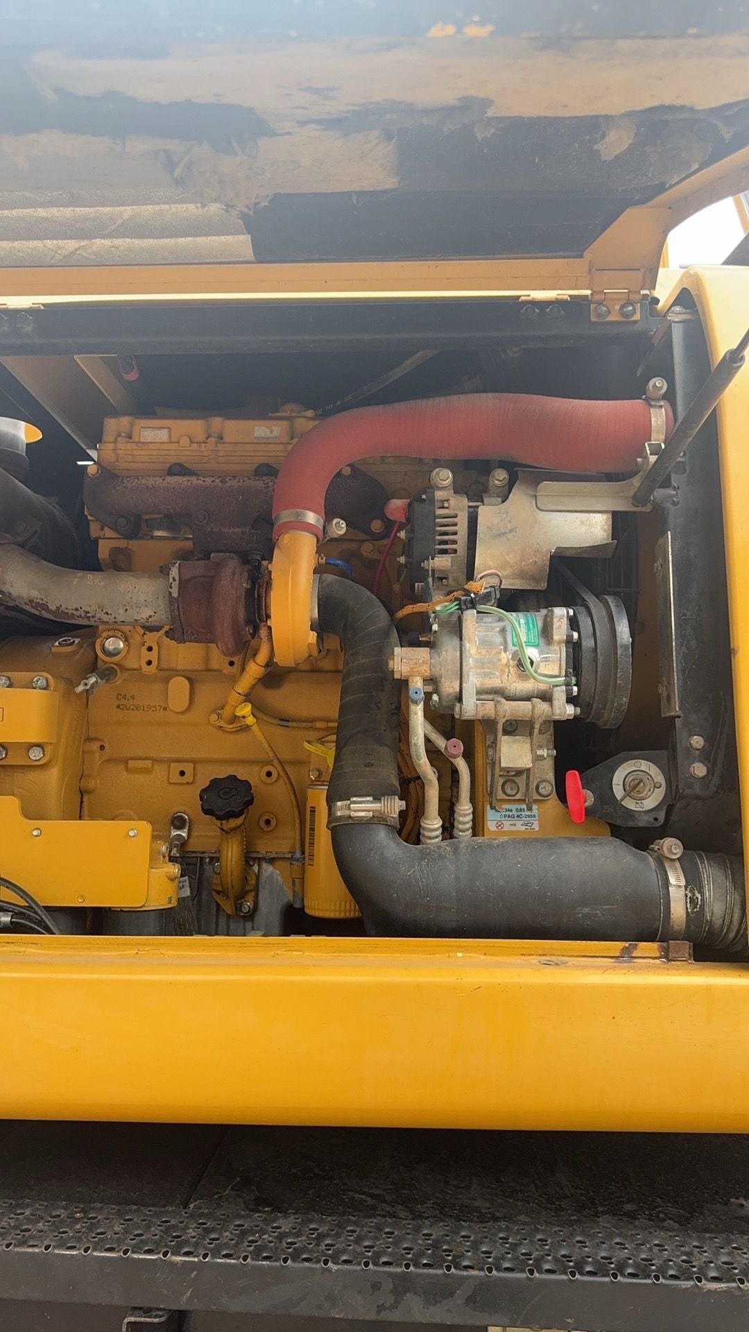 Used CAT M317D2 wheel excavator real inventory view 8