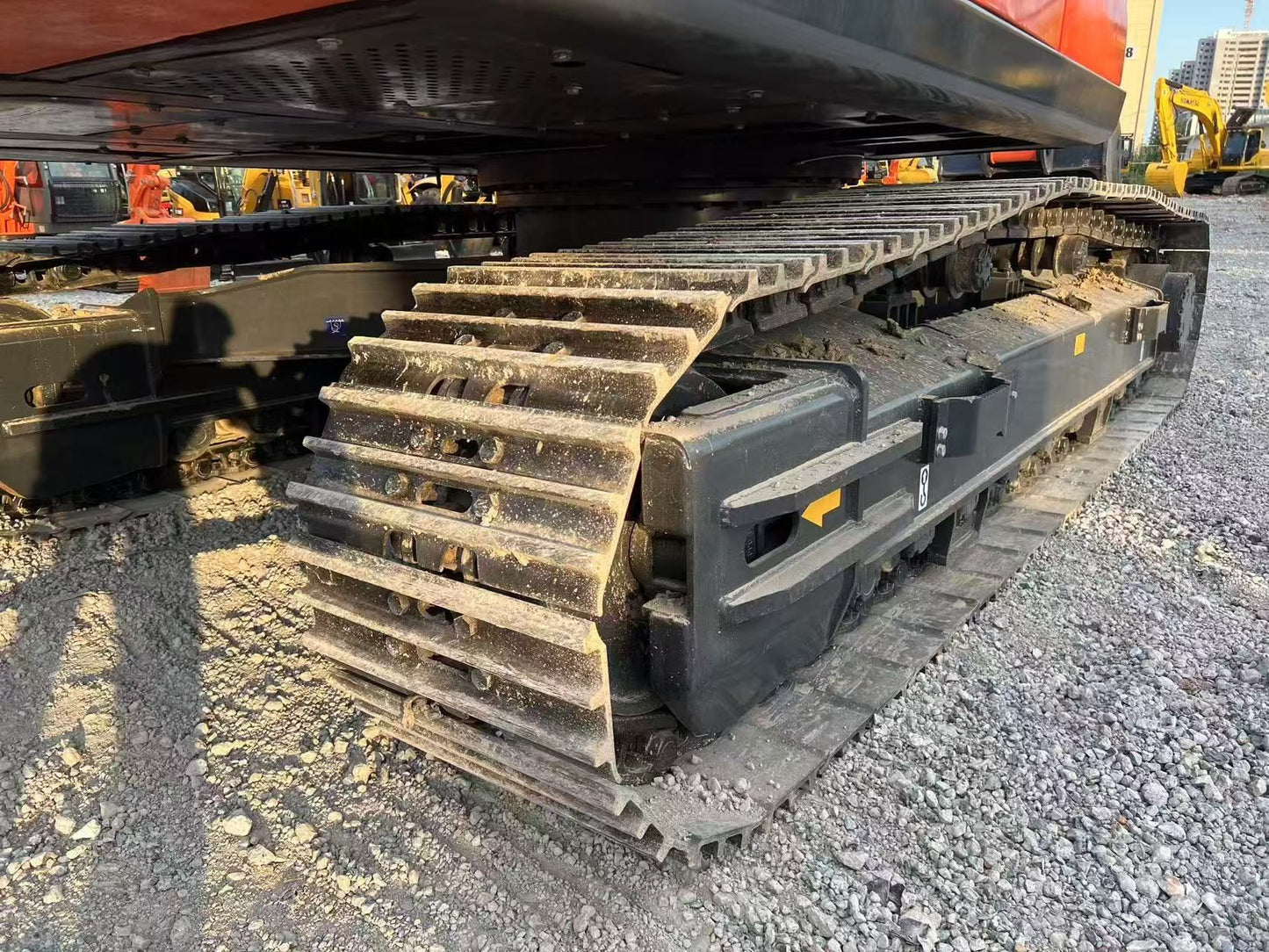 Used DOOSAN DX340LC-9C crawler excavator real inventory view 8