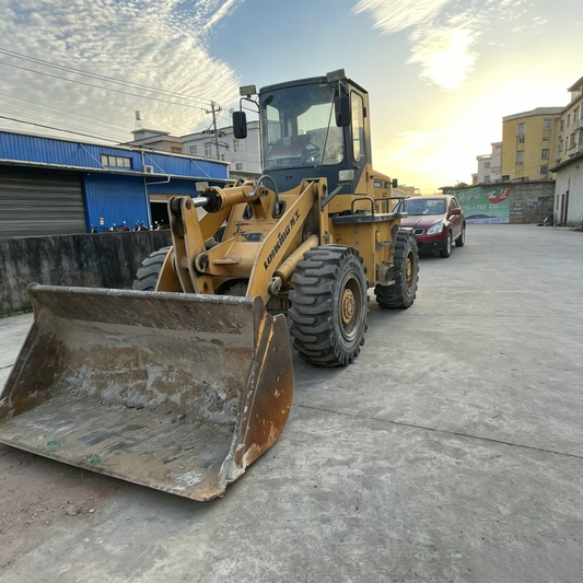 Used Lonking LG825 Wheel Loader for Sale rear side view