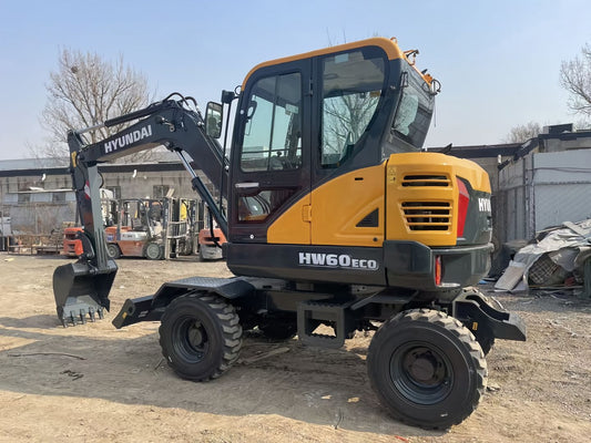 New Hyundai HW60ECO Excavator for Sale rear side view