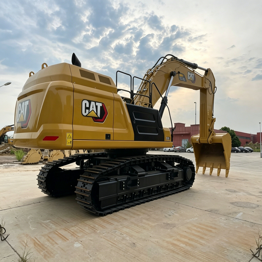 New Caterpillar 355VG Excavator for Sale rear side view
