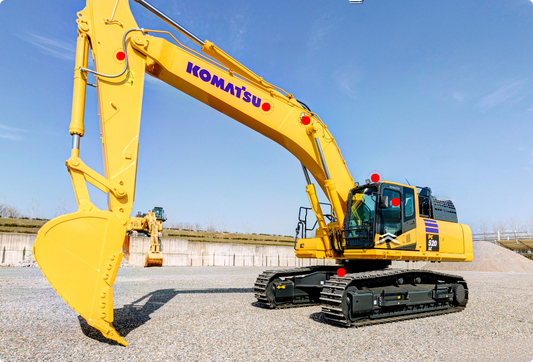 New Komatsu PC520LC-11M0 Excavator for Sale rear side view