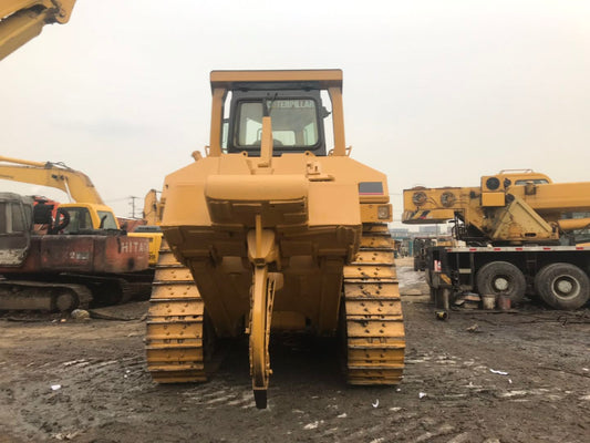 Used Caterpillar D9N Bulldozer for Sale rear side view