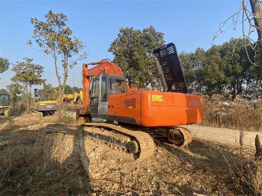 Used Hitachi ZX240 Excavator for Sale rear side view