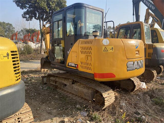 Used Volvo EC55BLC Excavator for Sale rear side view