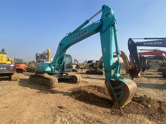 Used Kobelco SK250 Excavator for Sale rear side view
