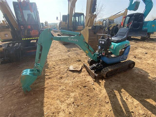 Used Kubota U10 Excavator for Sale rear side view