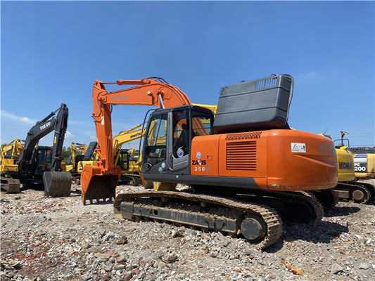 Used Hitachi ZX250 Excavator for Sale rear side view