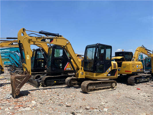 Used Caterpillar 306D Excavator for Sale rear side view