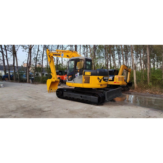 Used Komatsu PC138US-7 Excavator for Sale rear side view