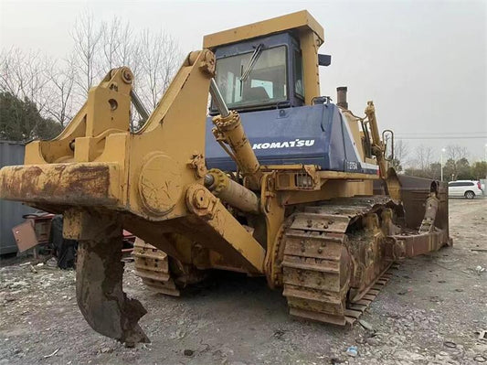 Used Komatsu D275A Bulldozer for Sale rear side view