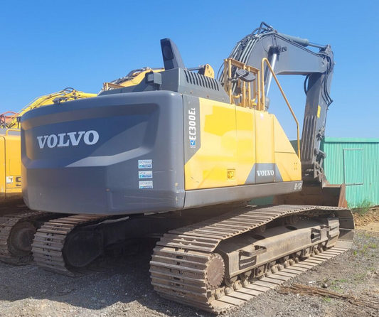 Used Volvo EC300EL Excavator for Sale rear side view