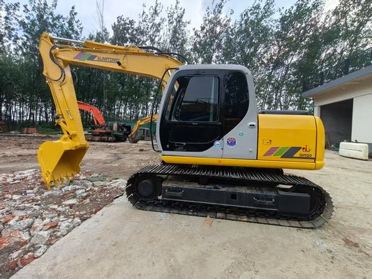 Used Sumitomo SH120 Excavator for Sale rear side view
