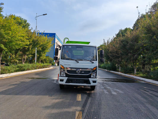 Used Dongfeng 4M³ Food Waste Truck for Sale rear side view