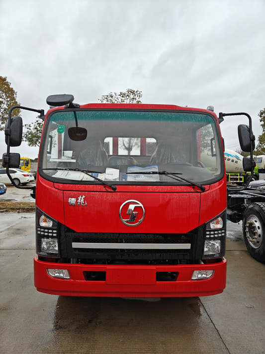 Used Shacman 170HP Flatbed Truck for Sale rear side view