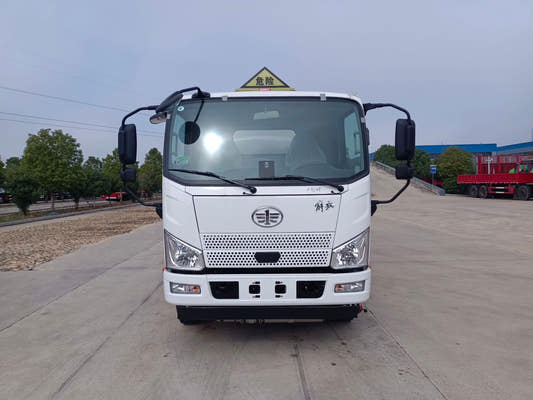 Used FAW JIEFANG 6.2M³ Fuel Tank Truck for Sale rear side view