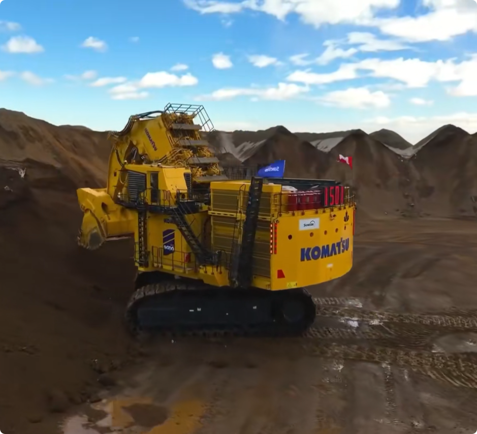 Used Komatsu PC9000-12 Excavator for Sale detail view