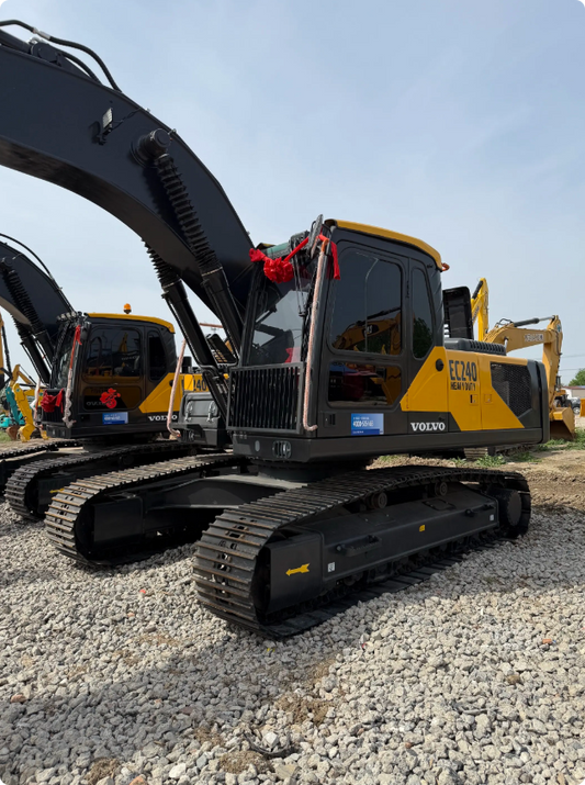 Used Volvo EC240 Excavator for Sale front working view for sale