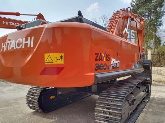 Used HITACHI ZX360H-5A crawler excavator real inventory view 2