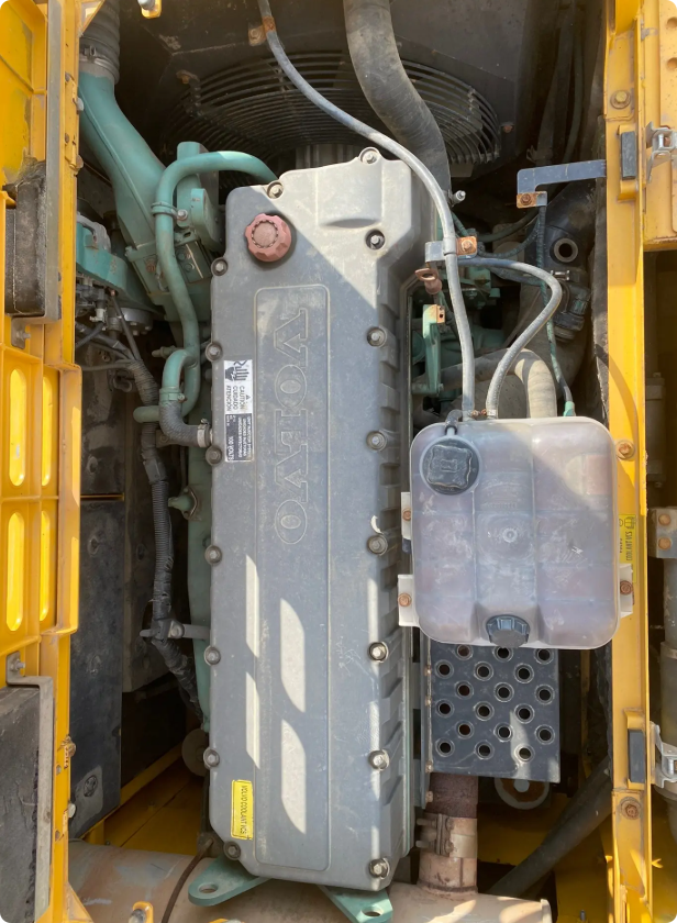 Used VOLVO EC460BLC crawler excavator real inventory view 6