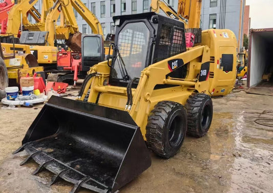 Used Caterpillar 246D Wheel Loader for Sale rear side view