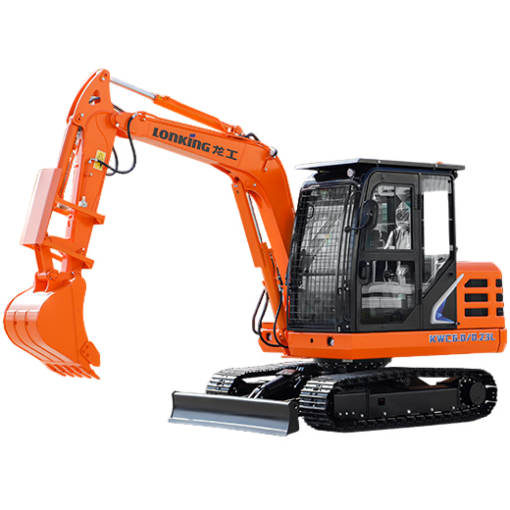 New Lonking KWC6.0-0.23L Excavator for Sale side view