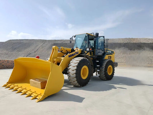 New Komatsu WA470-8M0 Wheel Loader for Sale rear side view