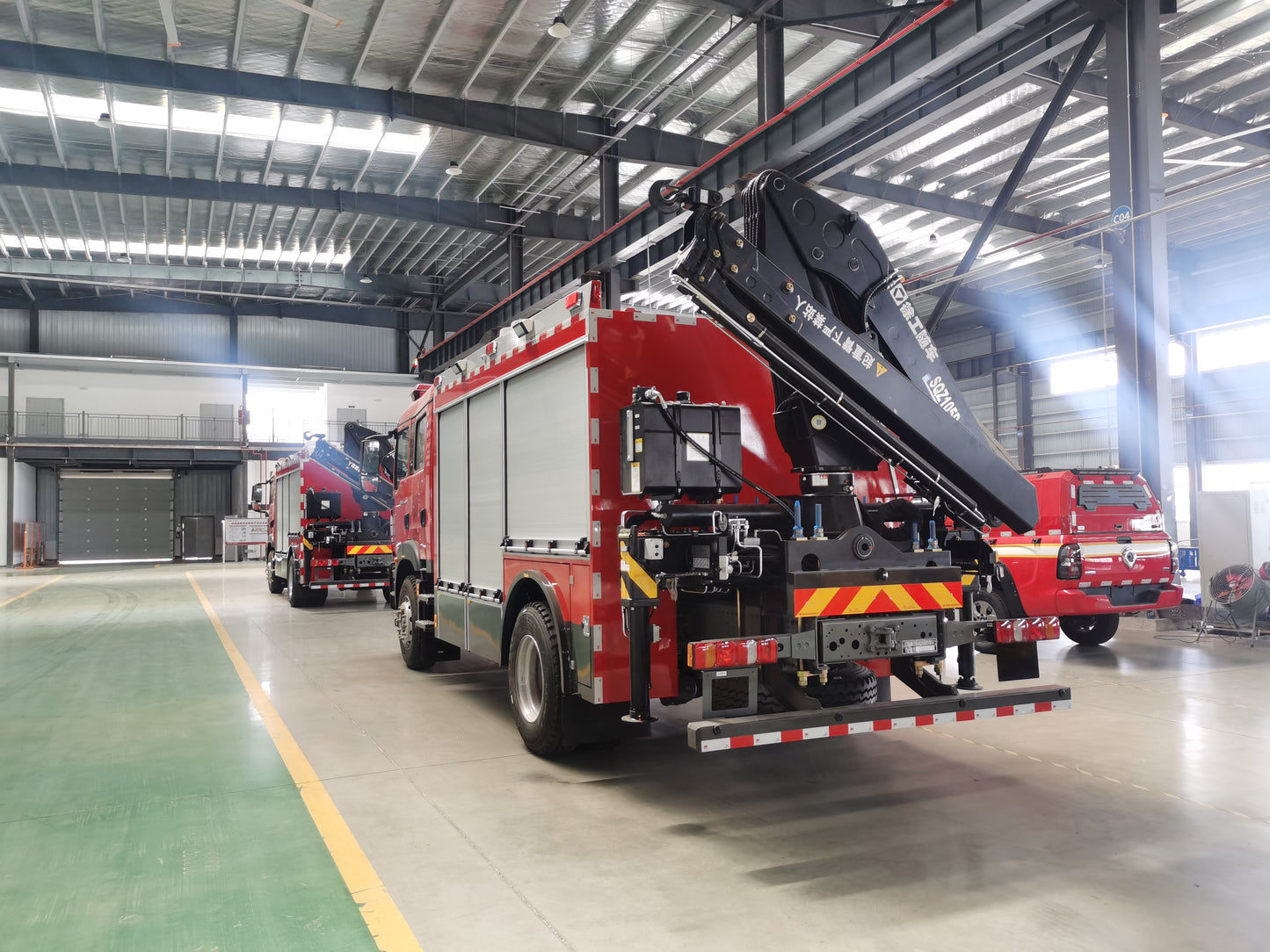 Used Sinotruk 340HP Fire Rescue Truck for Sale detail view