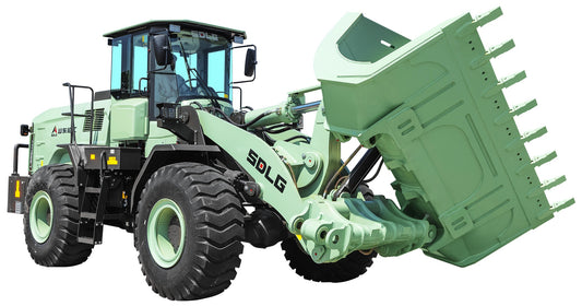 New Sdlg L956HEV Wheel Loader for Sale rear side view