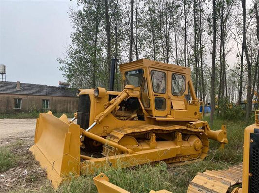 Used Caterpillar D7G Bulldozer for Sale rear side view