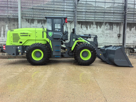 New Lonking LG856T-E Wheel Loader for Sale rear side view