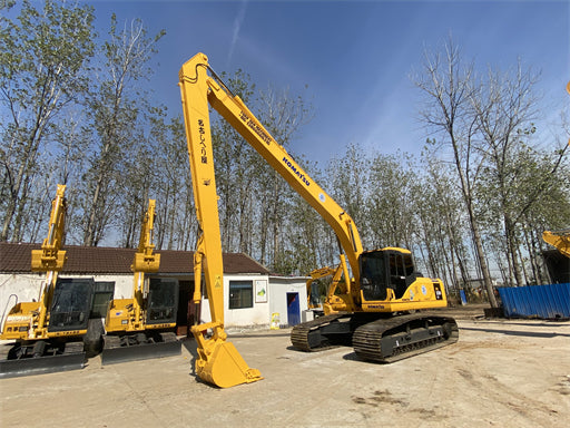 Used Komatsu PC220LC-7 Excavator for Sale rear side view