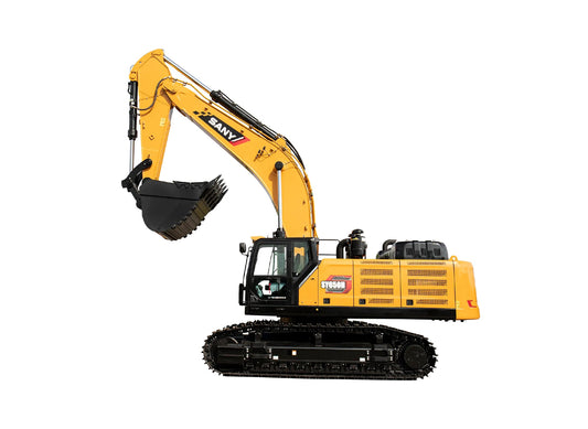 New Sany SY650H-S Excavator for Sale rear side view