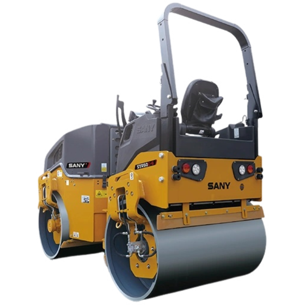 New Sany STR50C-8K Road Roller for Sale rear side view